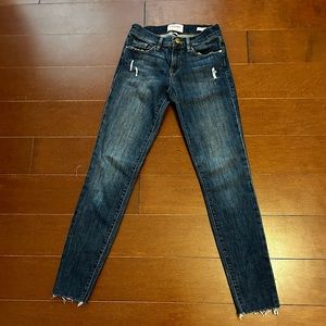 FRAME skinny high waist JEANS size 25 worn 3 x Like New ❤️